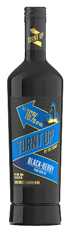 Turnt Up Blackberry 750ml bottle