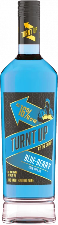 Blue Berry Bottle Shot